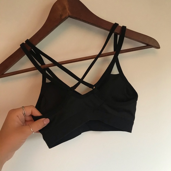 Nike Black Padded Sports Bra - Picture 4 of 6
